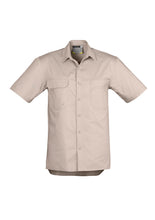 Load image into Gallery viewer, Mens Lightweight Tradie Short Sleeve Shirt