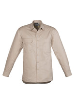 Load image into Gallery viewer, Mens Lightweight Tradie Long Sleeve Shirt