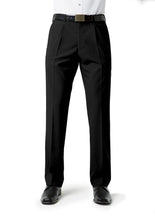Load image into Gallery viewer, Mens Classic Pleat Front Pant
