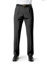 Load image into Gallery viewer, Mens Classic Pleat Front Pant