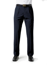Load image into Gallery viewer, Mens Classic Pleat Front Pant