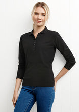 Load image into Gallery viewer, Crew Ladies L/S Polo