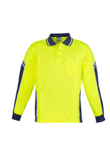 Load image into Gallery viewer, Mens Hi Vis Squad L/S Polo