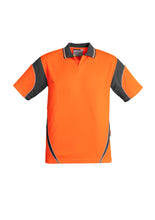 Load image into Gallery viewer, Mens Hi Vis Aztec Polo - Short Sleeve