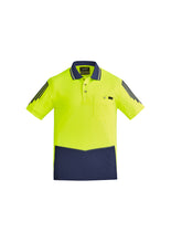 Load image into Gallery viewer, Mens Hi Vis Flux S/S Polo