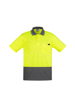 Load image into Gallery viewer, Mens Comfort Back S/S Polo