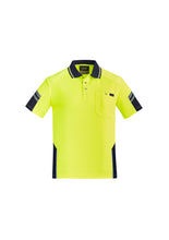 Load image into Gallery viewer, Mens Reinforced Hi Vis Squad S/S Polo