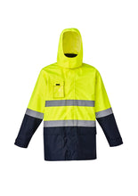 Load image into Gallery viewer, Mens Hi Vis Basic 4 in 1 Waterproof Jacket