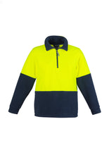 Load image into Gallery viewer, Unisex Hi Vis Half Zip Fleece Jumper
