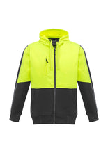 Load image into Gallery viewer, Unisex Hi Vis Full Zip Hoodie