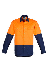 Load image into Gallery viewer, Mens Hi Vis Spliced Industrial Shirt
