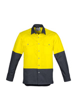 Load image into Gallery viewer, Mens Hi Vis Spliced Industrial Shirt
