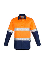 Load image into Gallery viewer, Mens Hi Vis Spliced Industrial Shirt - Hoop Taped