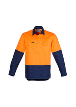 Load image into Gallery viewer, Mens Hi Vis Closed Front L/S Shirt