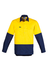 Load image into Gallery viewer, Mens Hi Vis Closed Front L/S Shirt