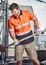 Load image into Gallery viewer, Mens Rugged Cooling Taped Hi Vis Spliced S/S Shirt