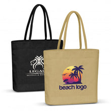 Load image into Gallery viewer, Carrera Jute Tote Bag
