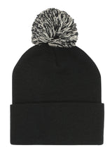Load image into Gallery viewer, Acrylic Beanie with Pom Pom
