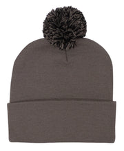 Load image into Gallery viewer, Acrylic Beanie with Pom Pom
