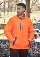 Load image into Gallery viewer, Unisex Streetworx Full Zip Sherpa Fleece
