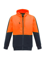 Load image into Gallery viewer, Unisex Hi Vis Full Zip Hoodie
