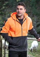 Load image into Gallery viewer, Unisex Hi Vis Full Zip Hoodie

