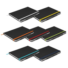 Load image into Gallery viewer, Omega Black Notebook with Pen
