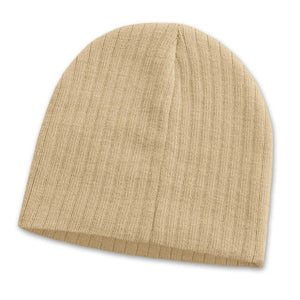 Nebraska Cable Knit Beanie