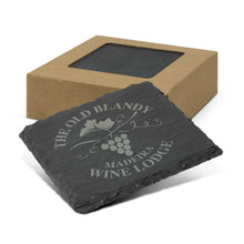 Load image into Gallery viewer, Slate Coaster Set of 4
