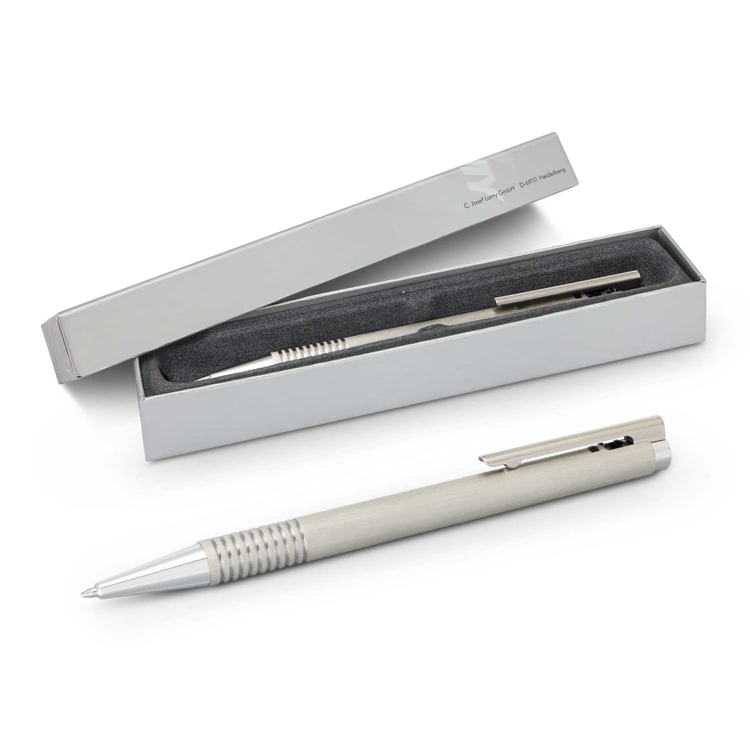 Lamy Logo Pen - Brushed Steel