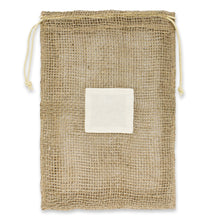 Load image into Gallery viewer, Jute Net Produce Bag
