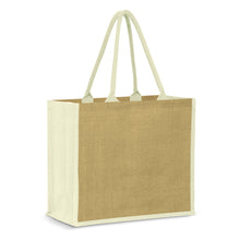 Load image into Gallery viewer, Modena Jute Tote Bag
