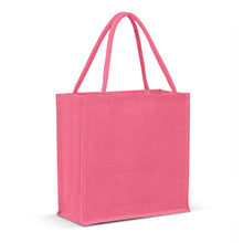 Load image into Gallery viewer, Monza Jute Tote Bag - Colour Match
