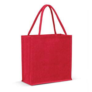 Monza Jute Tote Bag - Colour Match