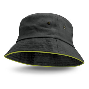 Bondi Bucket Hat - Coloured Sandwich Trim