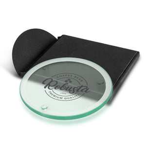 Venice Single Glass Coaster - Round