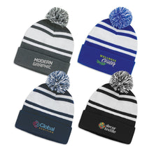 Load image into Gallery viewer, Commodore Beanie with Pom Pom
