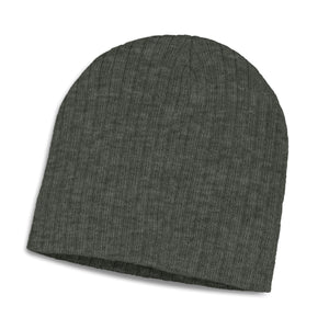 Nebraska Heather Cable Knit Beanie