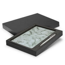 Load image into Gallery viewer, Marble Notebook and Pen Gift Set
