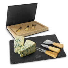 Load image into Gallery viewer, Montrose Slate Cheese Board Set
