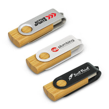 Load image into Gallery viewer, Helix 4GB Bamboo Flash Drive
