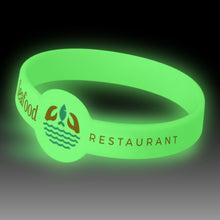 Load image into Gallery viewer, Xtra Silicone Wrist Band - Glow in the Dark
