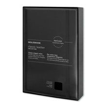 Load image into Gallery viewer, Moleskine® Classic Leather Hard Cover Notebook - Large
