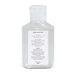 Hand Sanitiser Gel 60ml