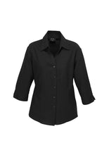 Load image into Gallery viewer, Ladies Plain Oasis 3/4 Sleeve Shirt
