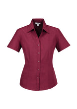 Load image into Gallery viewer, Ladies Plain Oasis Short Sleeve Shirt
