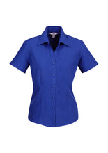 Load image into Gallery viewer, Ladies Plain Oasis Short Sleeve Shirt
