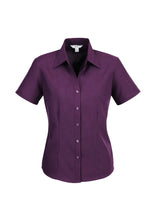 Load image into Gallery viewer, Ladies Plain Oasis Short Sleeve Shirt
