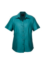 Load image into Gallery viewer, Ladies Plain Oasis Short Sleeve Shirt
