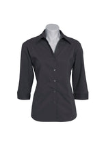 Load image into Gallery viewer, Ladies Metro 3/4 Sleeve Shirt
